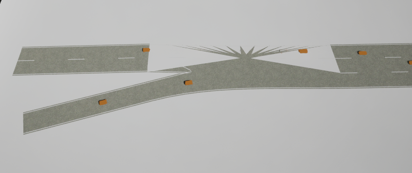 A junction where the surface-stitching math went very wrong